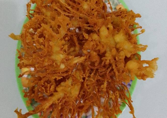 Resep Jamur Enoki Crispy Simpel Oleh Lidia Permata Cookpad