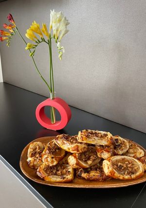 Almás-diós csónakok recept fotója