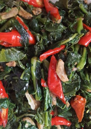Foto resep Tumis Teri Daun Pepaya