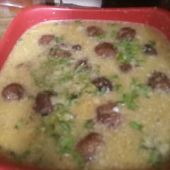 A picture of Falhari kofte.