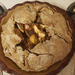 Apple Pie Filling (kosher for passover) from the Settlement Cook A picture of Apple Pie Filling (kosher for passover) from the Settlement Cook.