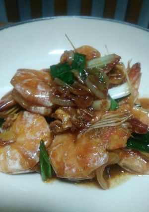 Foto resep Udang Saus Mentega