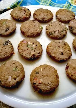 A picture of Reshy wale shami kabab.