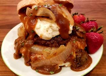 Without Fail Serving Recipe Mikes Oklahoma Open Faced Onion Sandwiches Restaurant Style