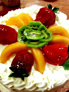 A picture of Tres leches cake!!.