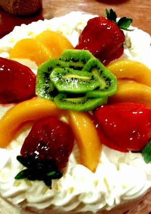 A picture of Tres leches cake!!.