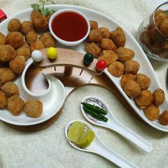 A picture of Chicken Popcorn.