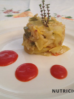 Una foto de Revuelto de bacalao