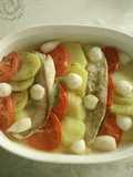 CAZUELA DE PESCADO A LA FRANCESA  ©