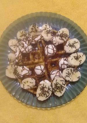 Una foto de Waffle's