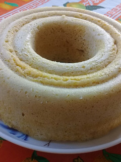 Una foto de Bizcocho de yogurt al microondas