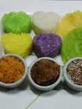 ข้าวเหนียวมูน 4สี หน้าต่างๆ