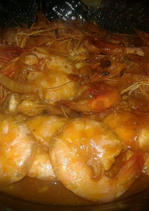 Foto resep Udang Asam Manis
