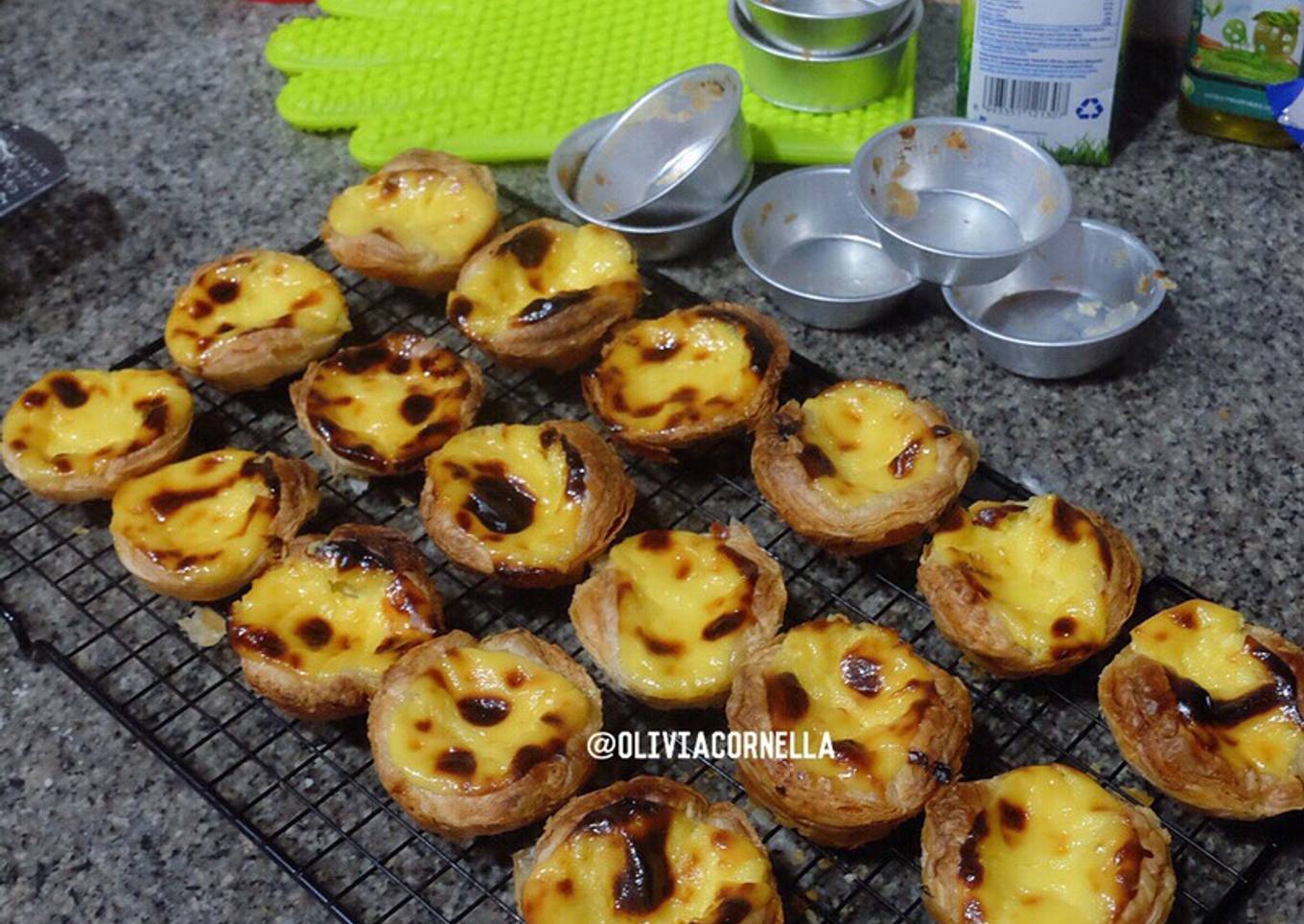 Resep Portuguese Egg Tart yang Menggugah Selera