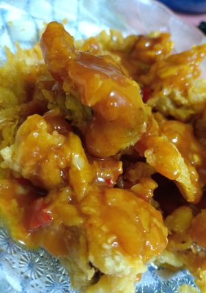 Foto resep Ayam tepung saus tiram
