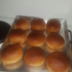 Hamburger buns A picture of Hamburger buns.