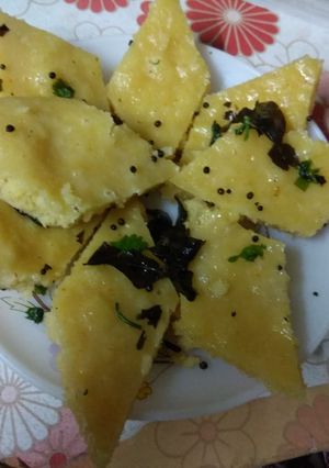 A picture of Dhokla.