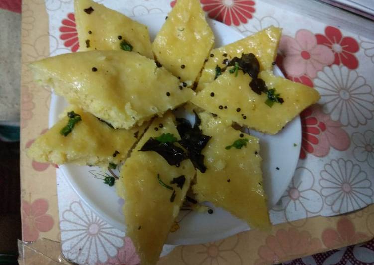 Recipe of Favorite Dhokla