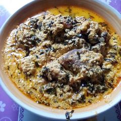 A picture of Egusi(melon seeds)Soup.