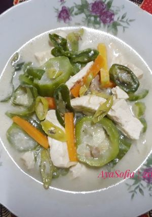 Foto resep Oyong Tahu Putih Bumbu Cemplung