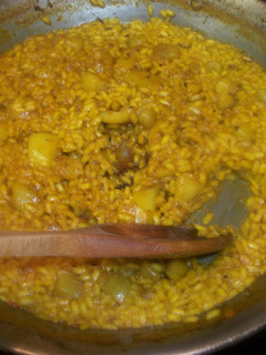 Una foto de Arroz a banda