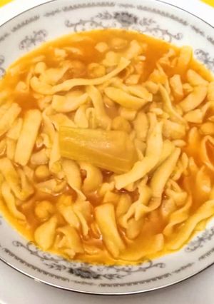 Foto di Tagliolini e cavatelli con ceci
