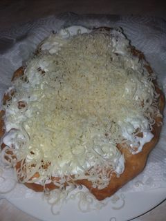 Lángos recept fotója