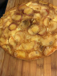 Una foto de Tarta de manzana rápida