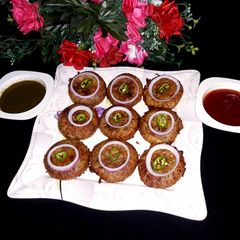 A picture of Kaly chane ke kabab.