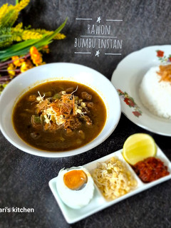 Foto resep Rawon Bumbu Instan