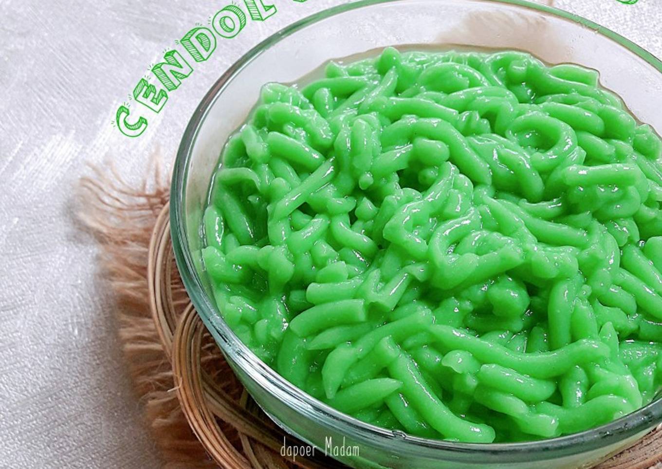 CENDOL TEPUNG BERAS - Ekonomis, hasilnya buanyaaak!!