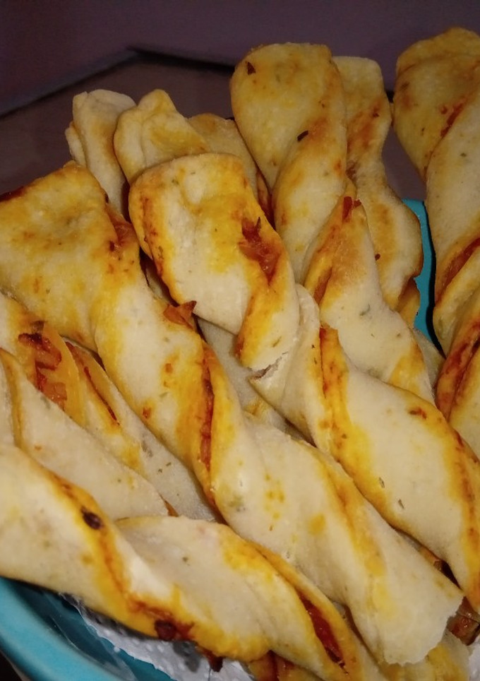 Una foto de Rulitos Rellenos de Salsa