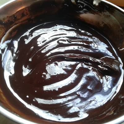 Ganache de chocolate para baño o cobertura y para relleno o frosting Receta  de graciela martinez @gramar09 en Instagram ☺?- Cookpad