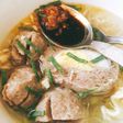 Bakso (kenyal tidak lembek)