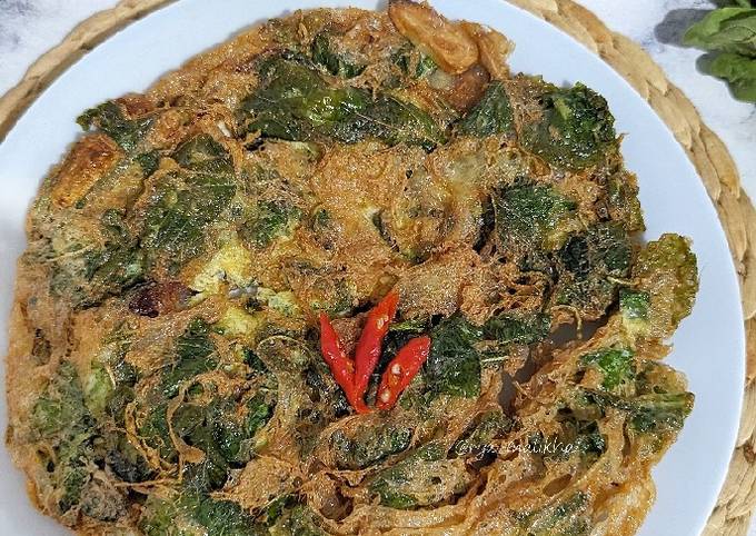 Resep Telur Dadar Bayam Oleh Riya Malikha - Cookpad