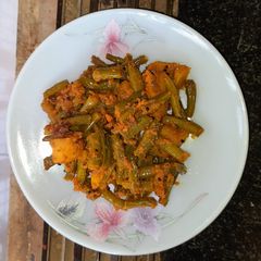 A picture of Beans potato masala veg.