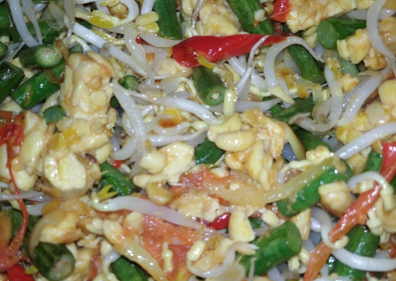 Tumis tempe simpel