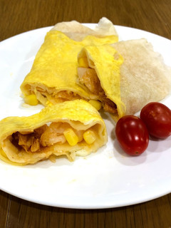 潤餅皮蛋餅 的食譜成品照片