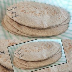 A picture of 🍞🌯Whole Wheat Pita Bread🌯🍞.