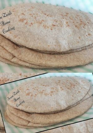 A picture of 🍞🌯Whole Wheat Pita Bread🌯🍞.