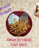 Almuerzo rápido 🤔🤔🤔