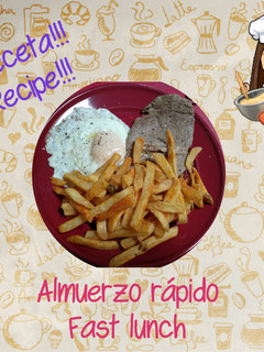 Una foto de Almuerzo rápido 🤔🤔🤔