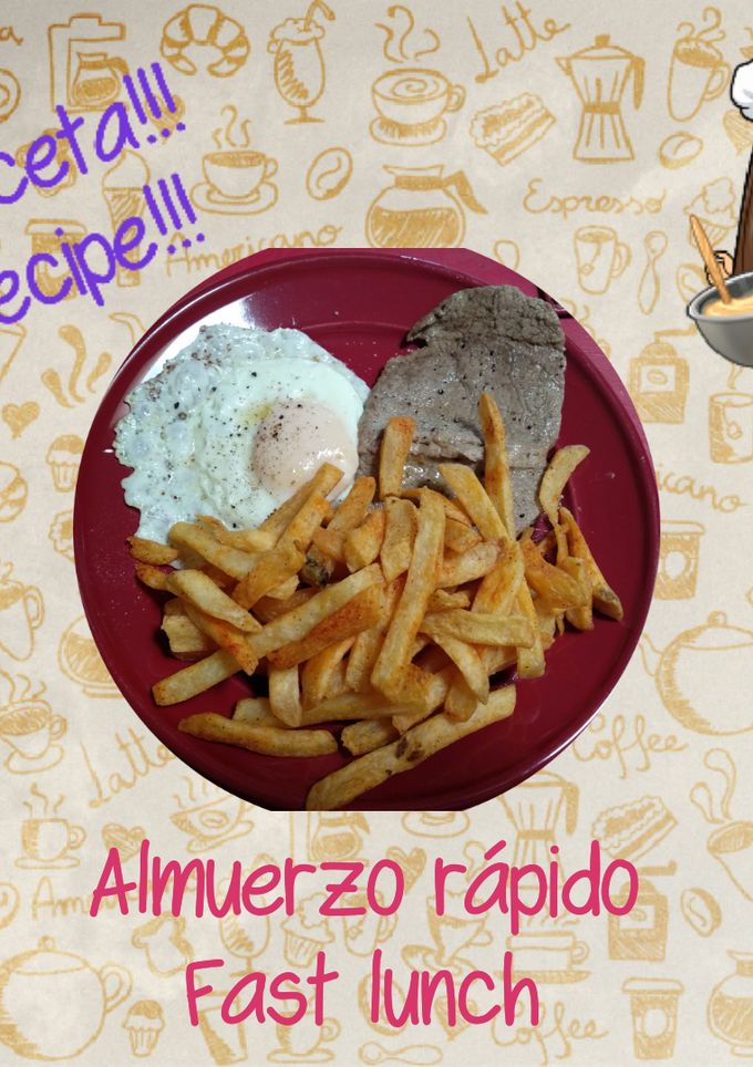 Una foto de Almuerzo rápido 🤔🤔🤔