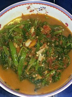 Foto resep Tumis kangkung pedas