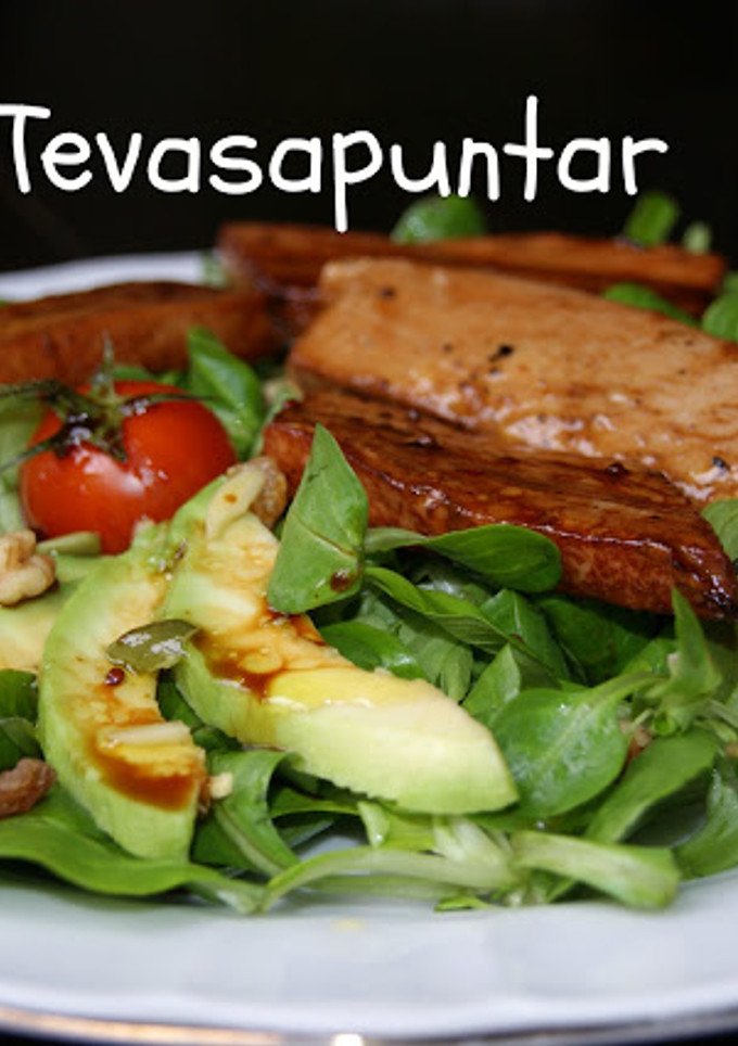 Una foto de Ensalada de atún marinado