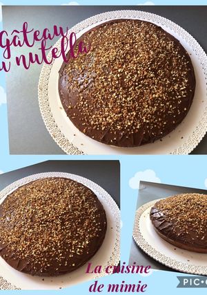 Une photo de Gâteau au nutella