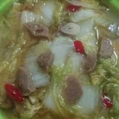 รูปของ Oseng sawi putih
