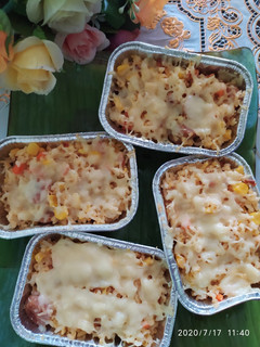 Foto resep Baked Cheezy Rice