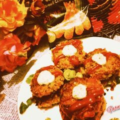 A picture of Potato Resha Kabab.