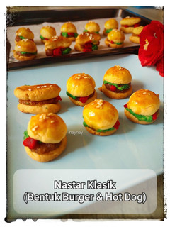 Foto resep Nastar Klasik (Bentuk Burger & Hot Dog)
